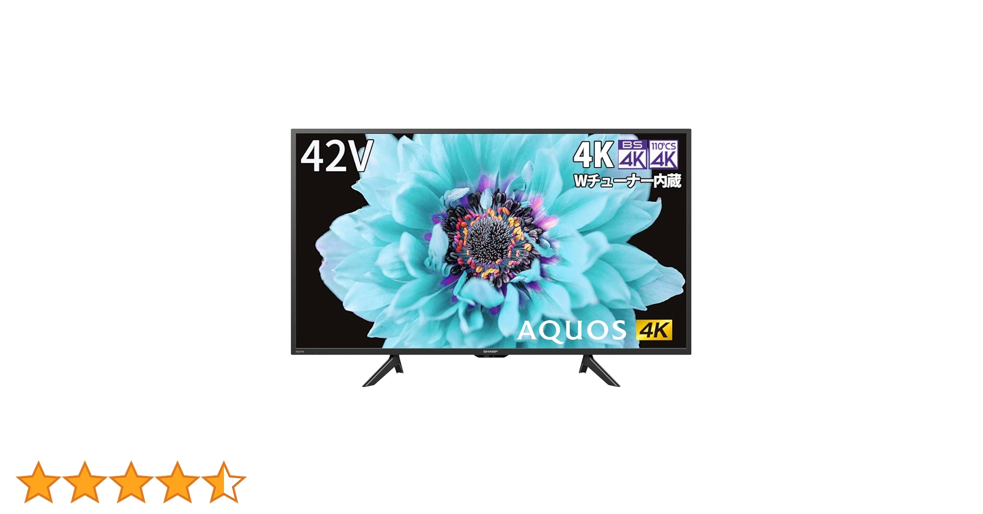 〖保証書付〗シャープ 4T‑C42DH1 42型 液晶テレビ　即購入OK Amazon.co.jp: シャープ 42V型 液晶 テレビ AQUOS 4T-C42DH1 4K